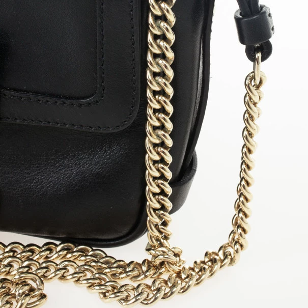 Versace Black Chain Mini Shoulder Bag For Women - Image 10