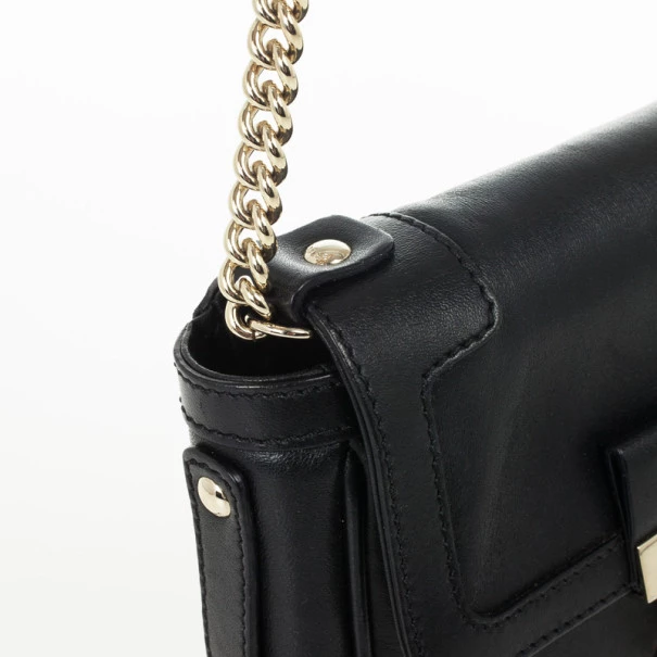 Versace Black Chain Mini Shoulder Bag For Women - Image 13