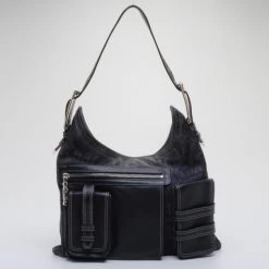 Versace Denim Shoulder Bag For Women