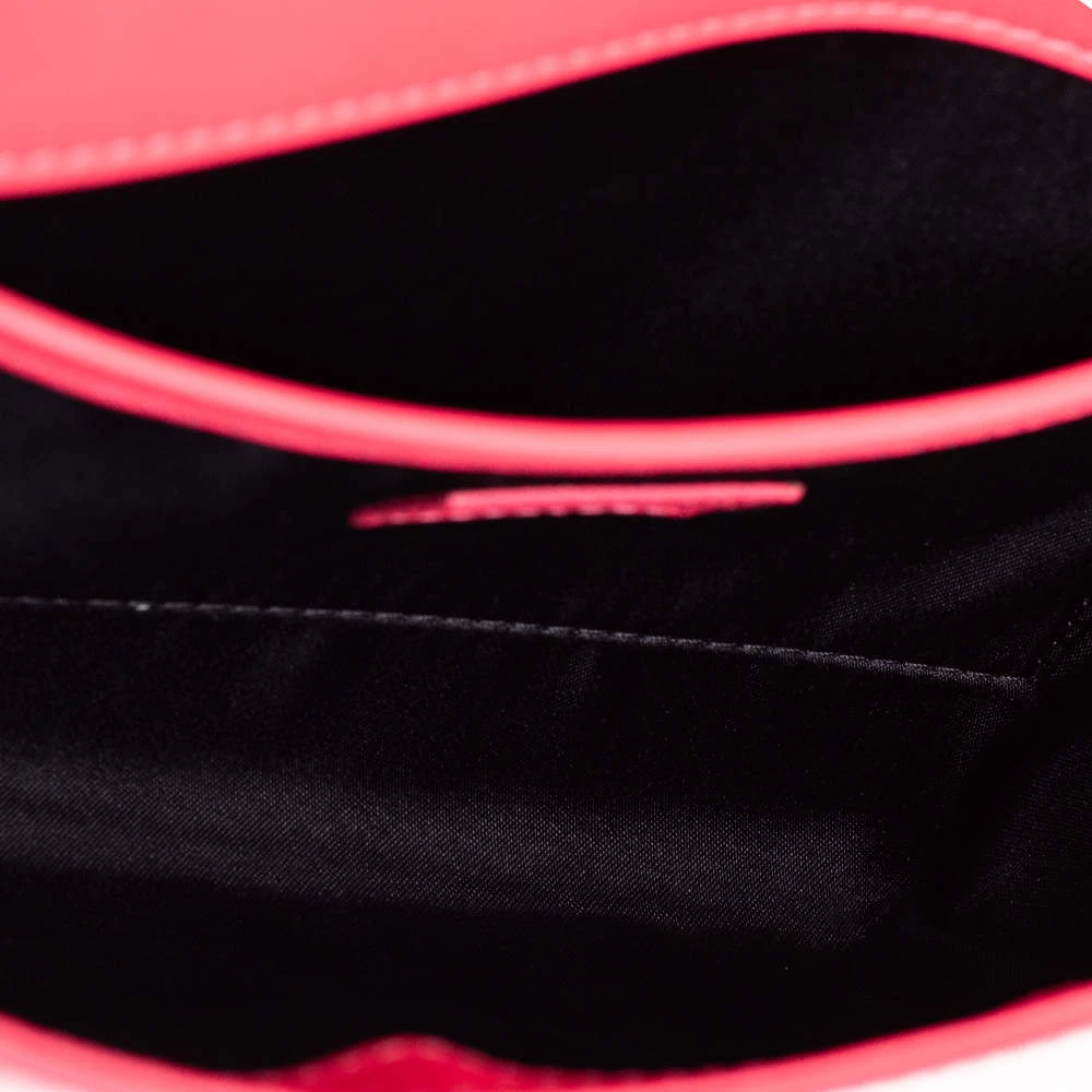 Versace Peach Patent Leather Medusa Chain Clutch For Women - Image 7