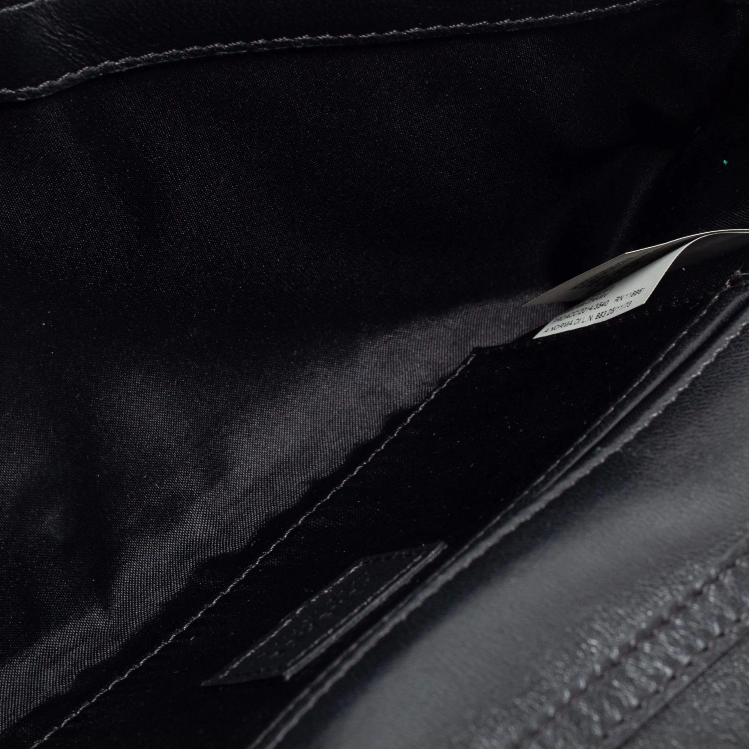 Versace Black Quilted Leather Medusa Chain Clutch For Women - Image 7