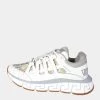 Versace White Wmns Trigreca Barocco Print Sneaker EU 38 For Women