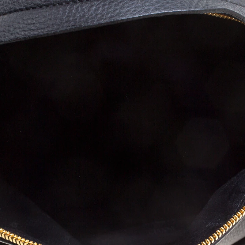 Versace Black Leather Studded Medusa Backpack For Women - Image 7