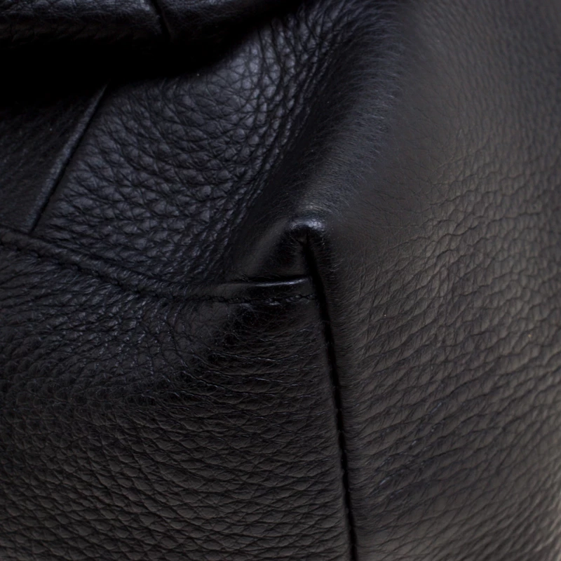 Versace Black Leather Studded Medusa Backpack For Women - Image 12