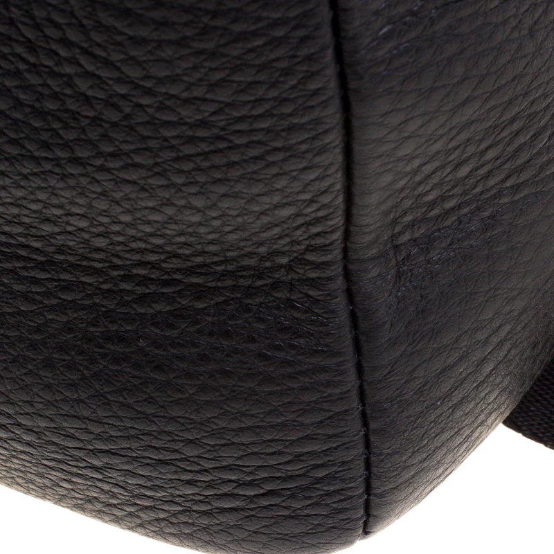 Versace Black Leather Studded Medusa Backpack For Women - Image 13