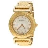Versace Gold Tone Stainless Steel Vanity P5Q Women's Wristwatch 35 Mm For Women