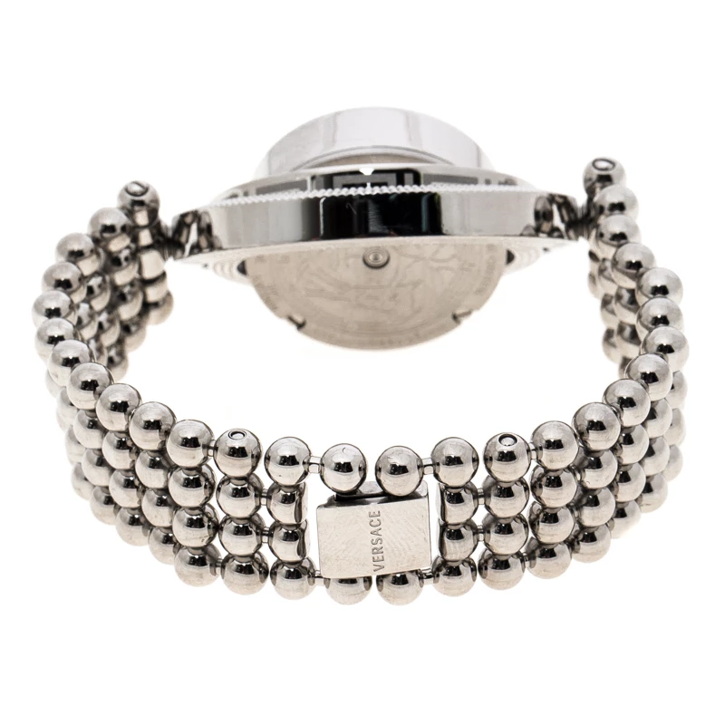 Versace Mother Of Pearl Stainless Steel Eon 80Q Women's Wristwatch 39 Mm For Women - Image 6