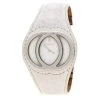 Versace White Stainless Steel Eclissi 74Q Women's Wristwatch 39 Mm For Women
