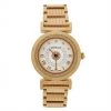 Versace Silver Gold Tone Stainless Steel Vanity P5Q Women's Wristwatch 35 Mm For Women