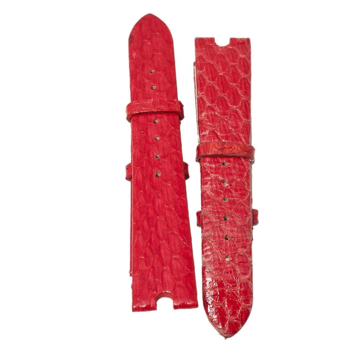 Versace Red Two Tone Stainless Steel Leather Diamond Eon Ellipsis 91Q Women's Wristwatch 32 Mm X 40 Mm For Women - Image 4