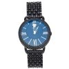 Versace Black Ion Plated Stainless Steel Krios M6Q60D008 Women's Wristwatch 38 Mm For Women