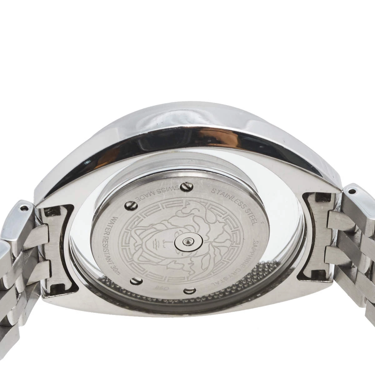 Versace White Stainless Steel Diamond Destiny Spirit 86Q Women's Wristwatch 39 Mm For Women - Image 4