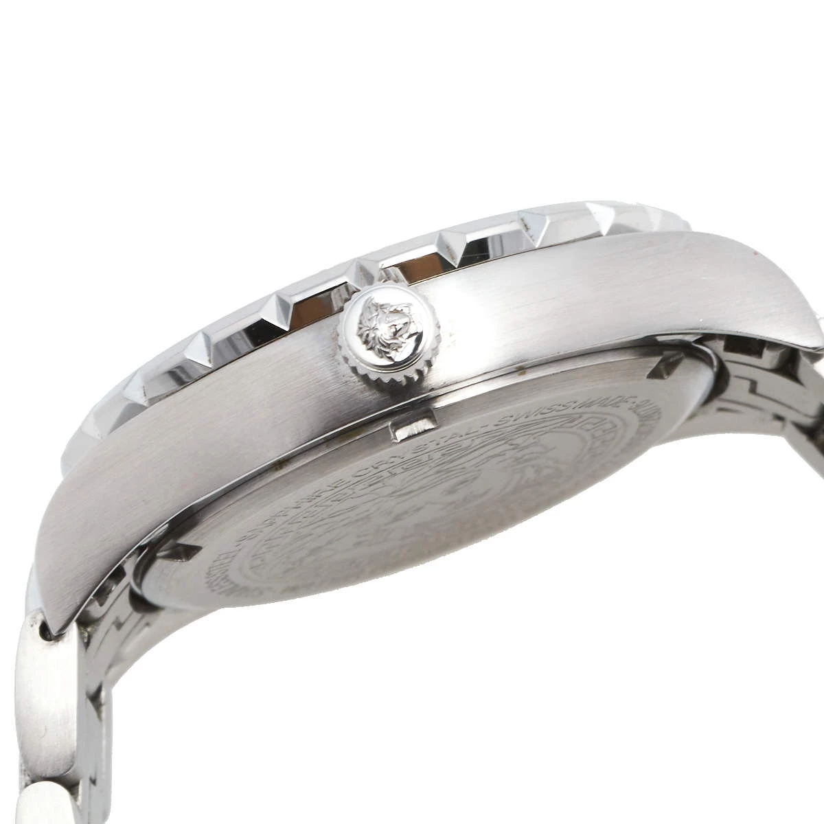 Versace Pink Stainless Steel Hellenyium V12010015 Women's Wristwatch 35 Mm For Women - Image 6