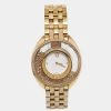 Versace Gold Stainless Steel Destiny Spirit 86Q Women's Wristwatch 39 Mm For Women